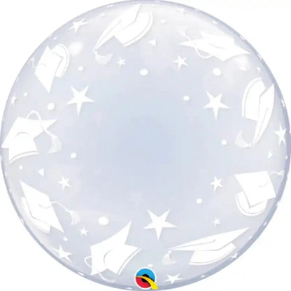 Globo Bubble Graduación Gorras 61 cm – Para Helio - Narosa Sweet Party Barcelona