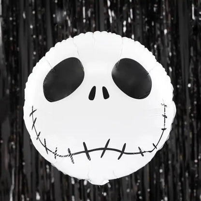 Globo foil calavera para juegos infantiles de Halloween.