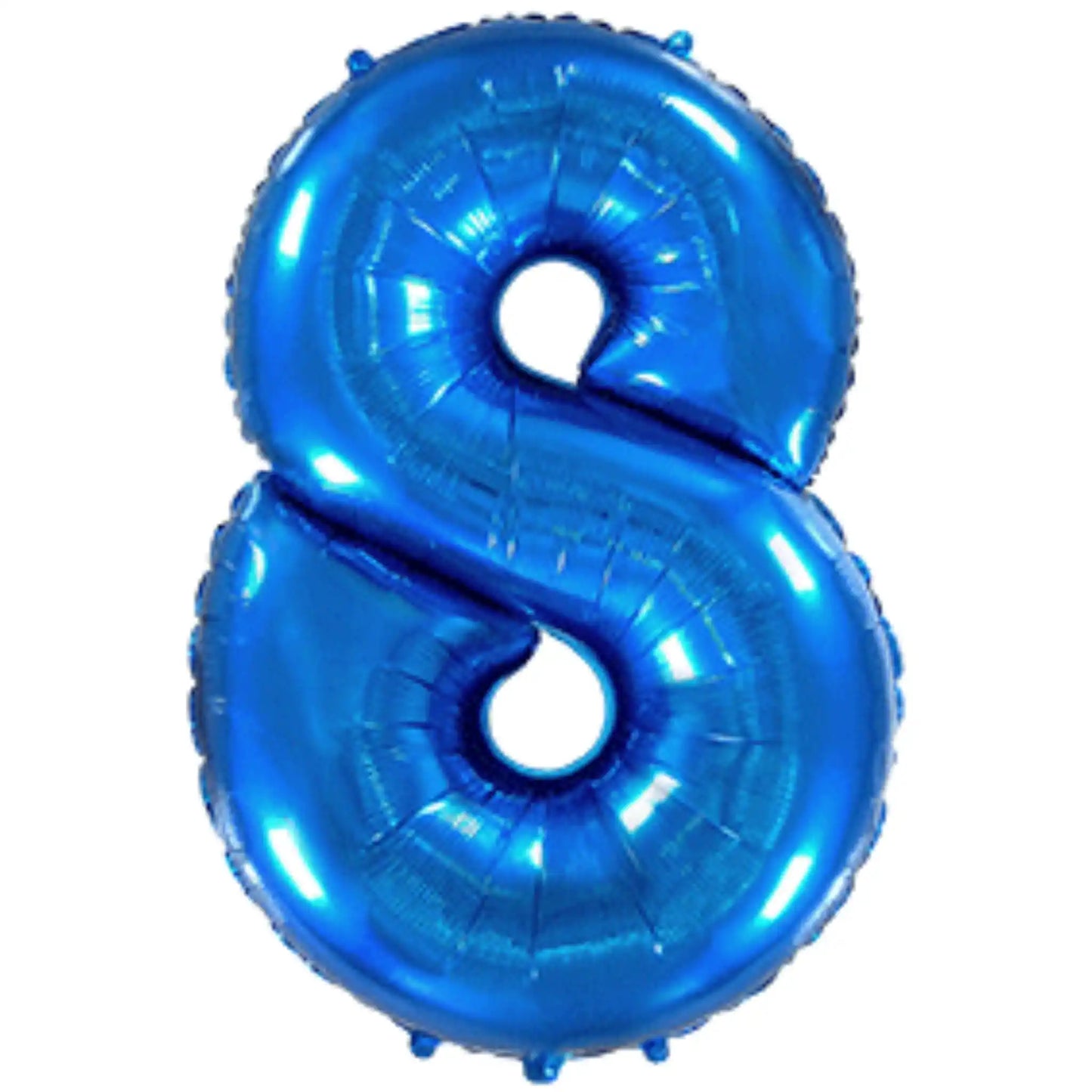 Globus Foil Números Blau 72cm (32") - Aire o Heli