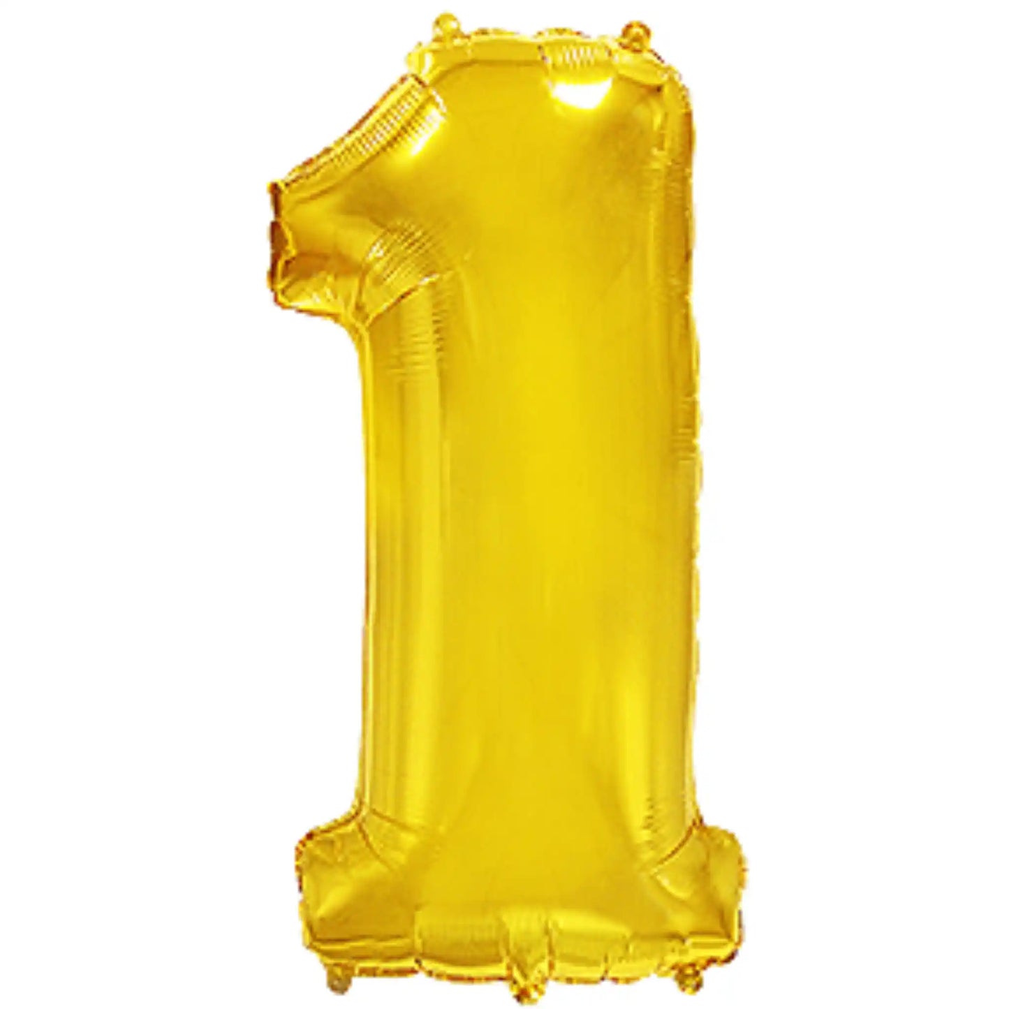 Globo Foil Números Dorado 72cm (32") - Aire o Helio - Narosa Sweet Party Barcelona