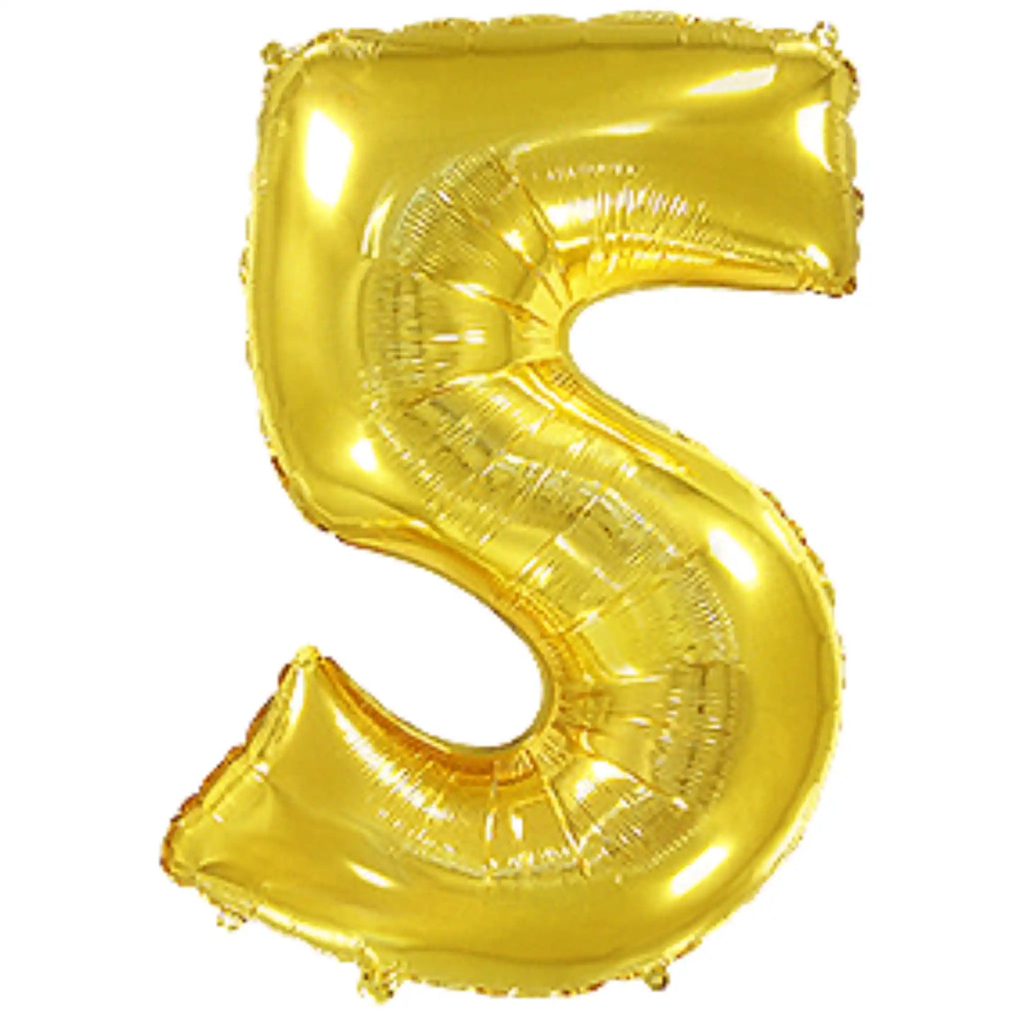 Globo Foil Números Dorado 72cm (32") - Aire o Helio - Narosa Sweet Party Barcelona