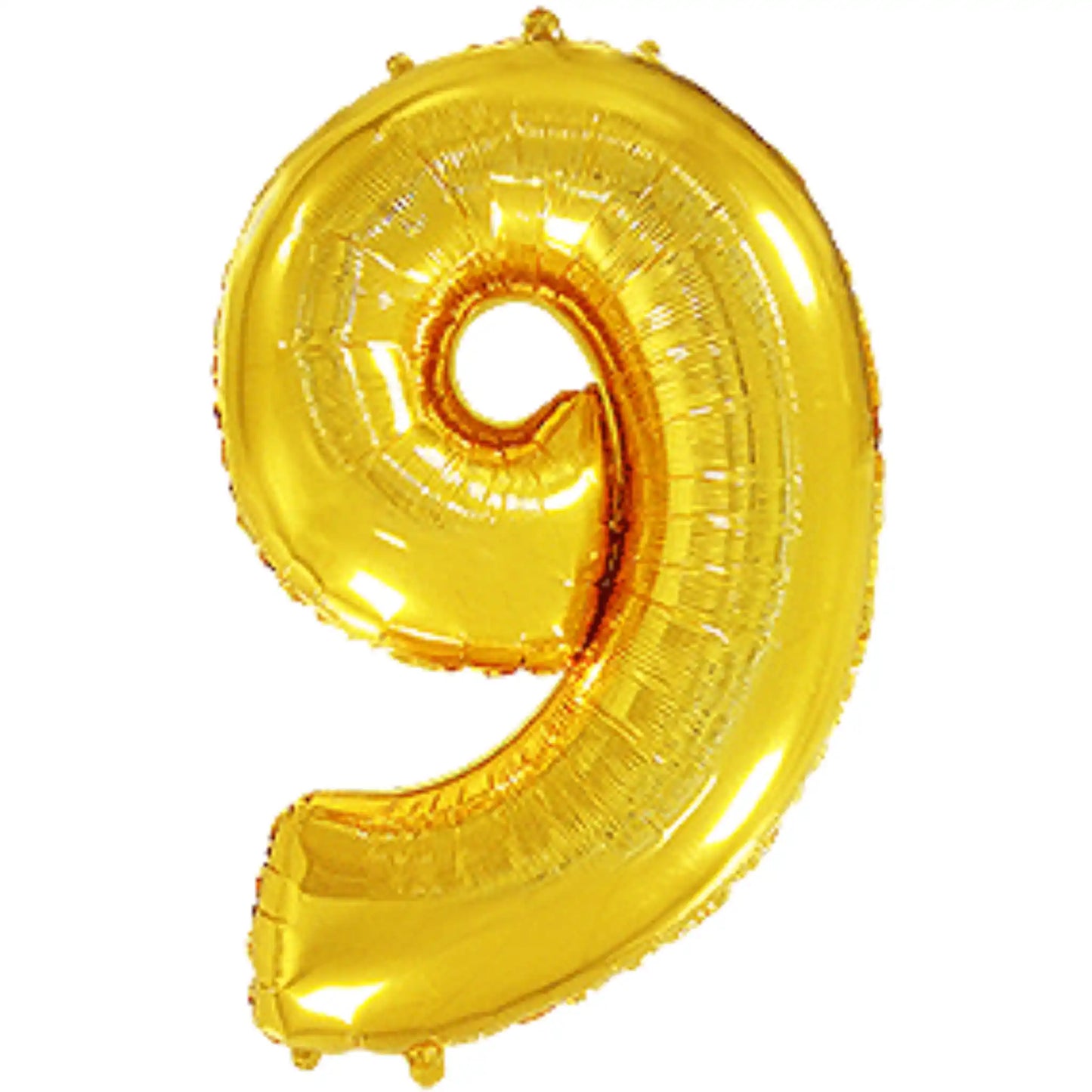 Globo Foil Números Dorado 72cm (32") - Aire o Helio - Narosa Sweet Party Barcelona