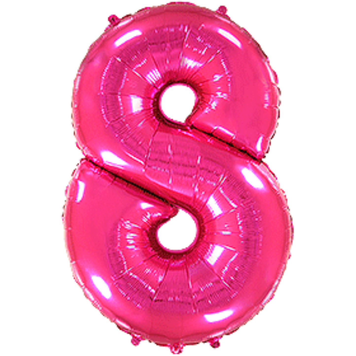 Globo Foil Números Fucsia 70 cm (32) - Aire o Helio