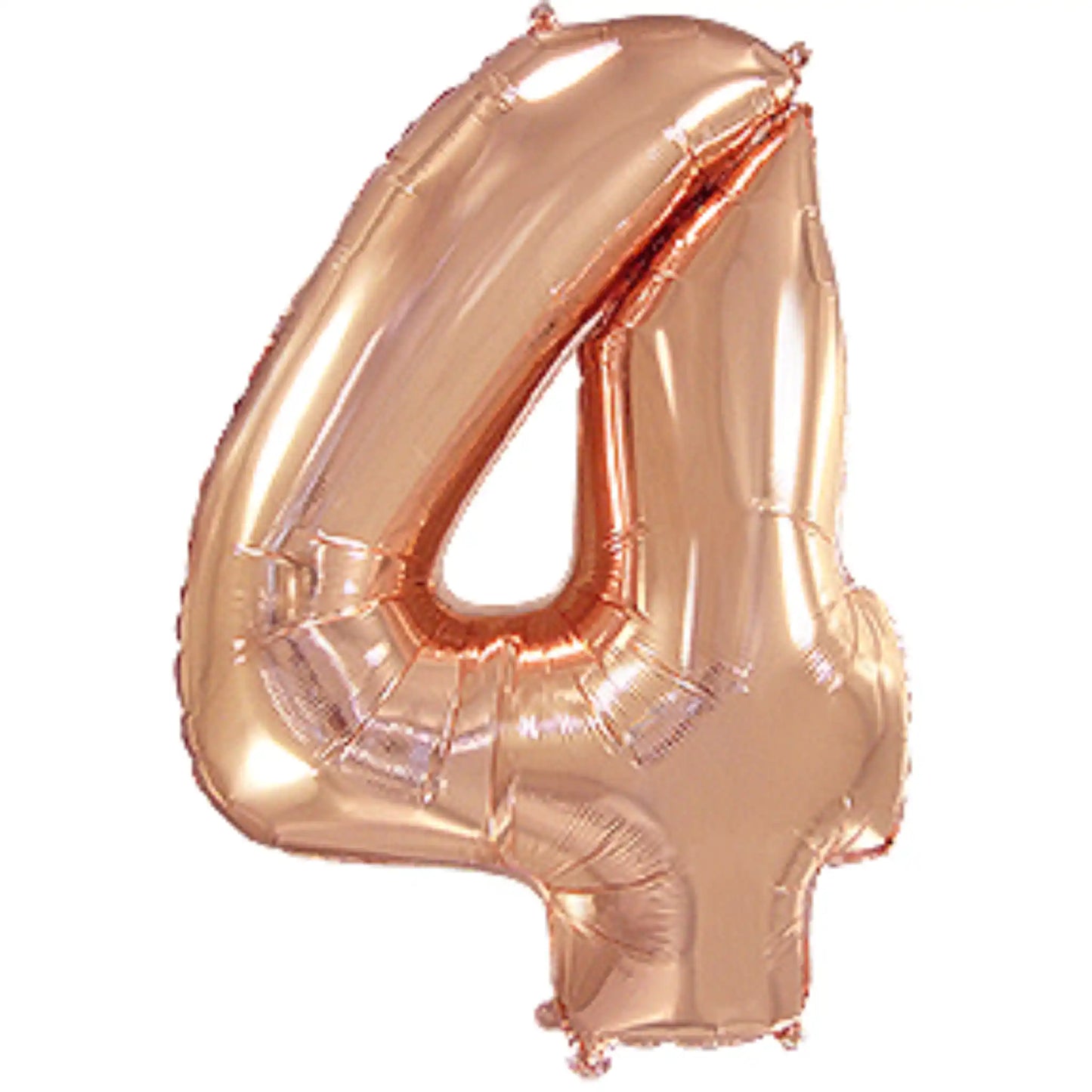 Globo Foil Números Rosa Gold 72 cm - Aire o Helio - Narosa Sweet Party Barcelona