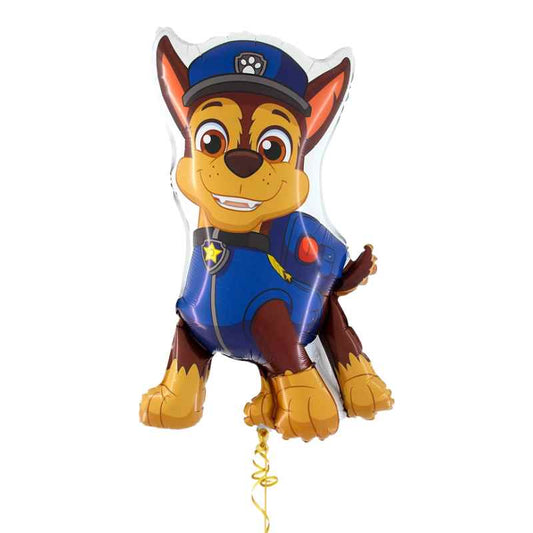 Globo Foil Paw Patrol Chase 93 cm – Aire o Helio
