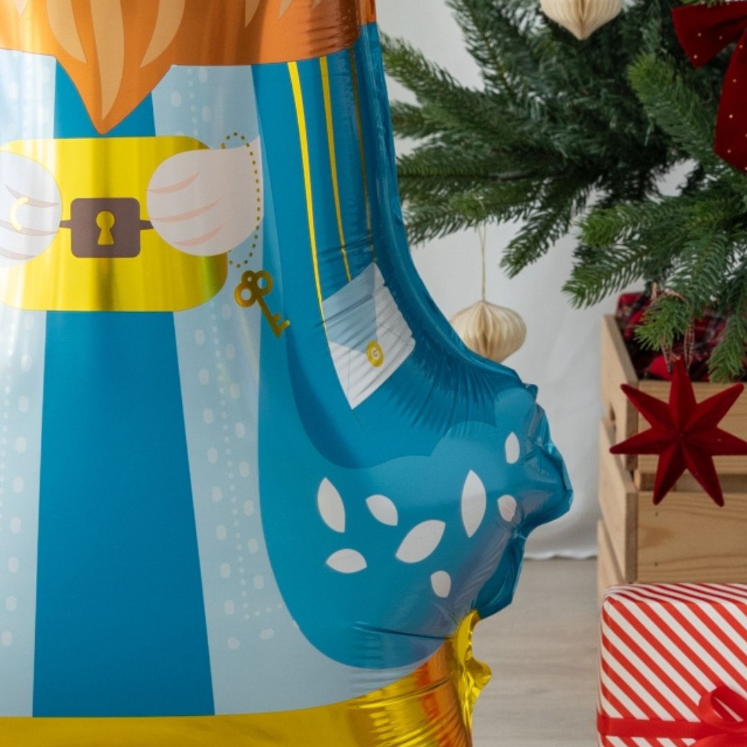 Globo foil Gaspar para decorar Navidad y Reyes.