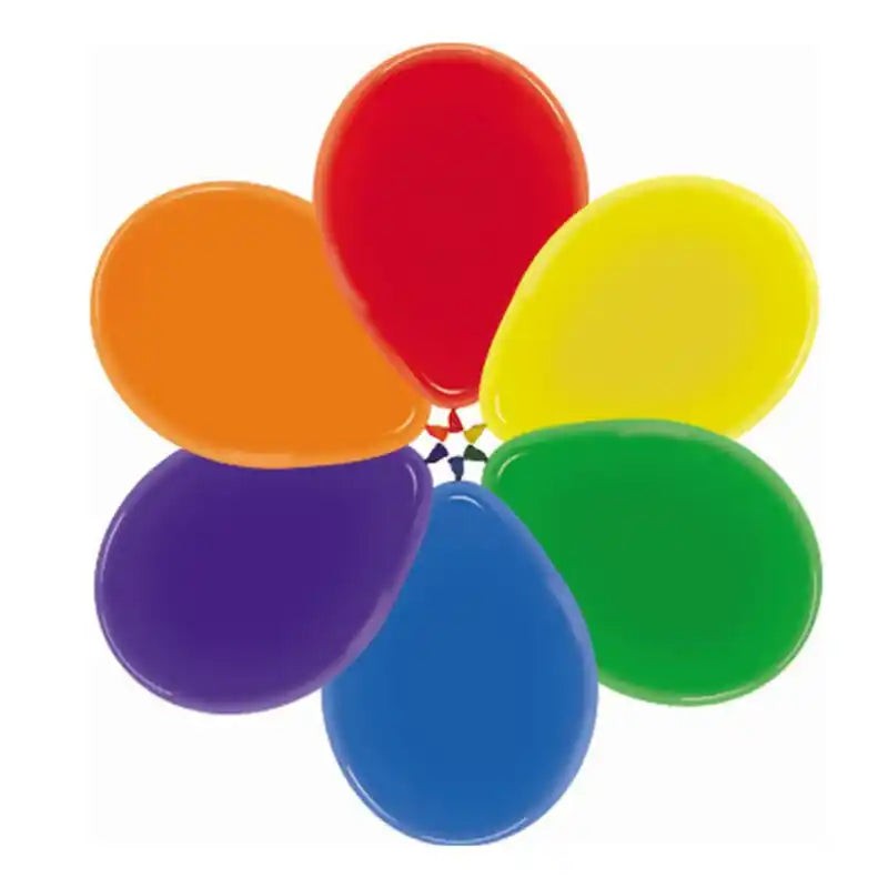 Bolsa con 50 globos de colores surtidos 30 cm
