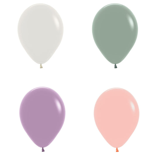 Globo Látex R12 Pastel Dusk 30 cm - Unidad o Pack de 50