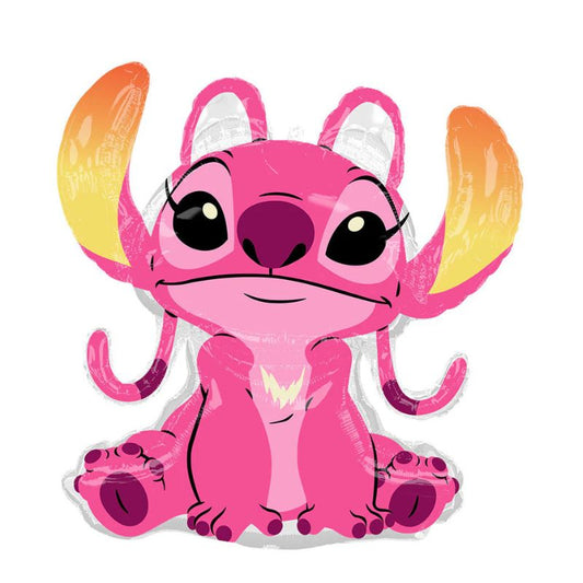 Globo foil rosa de Lilo & Stitch 68 cm