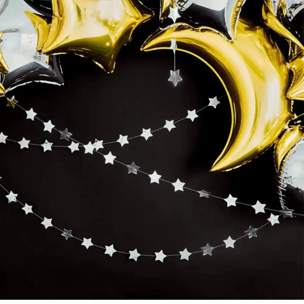 Globo de Foil Luna Dorada 60 cm – Brillo Metálico - Narosa Sweet Party Barcelona