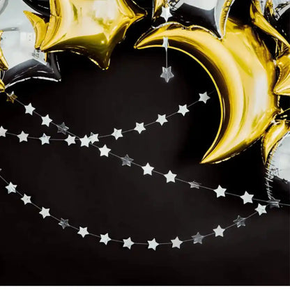 Globo de Foil Luna Dorada 60 cm – Brillo Metálico - Narosa Sweet Party Barcelona