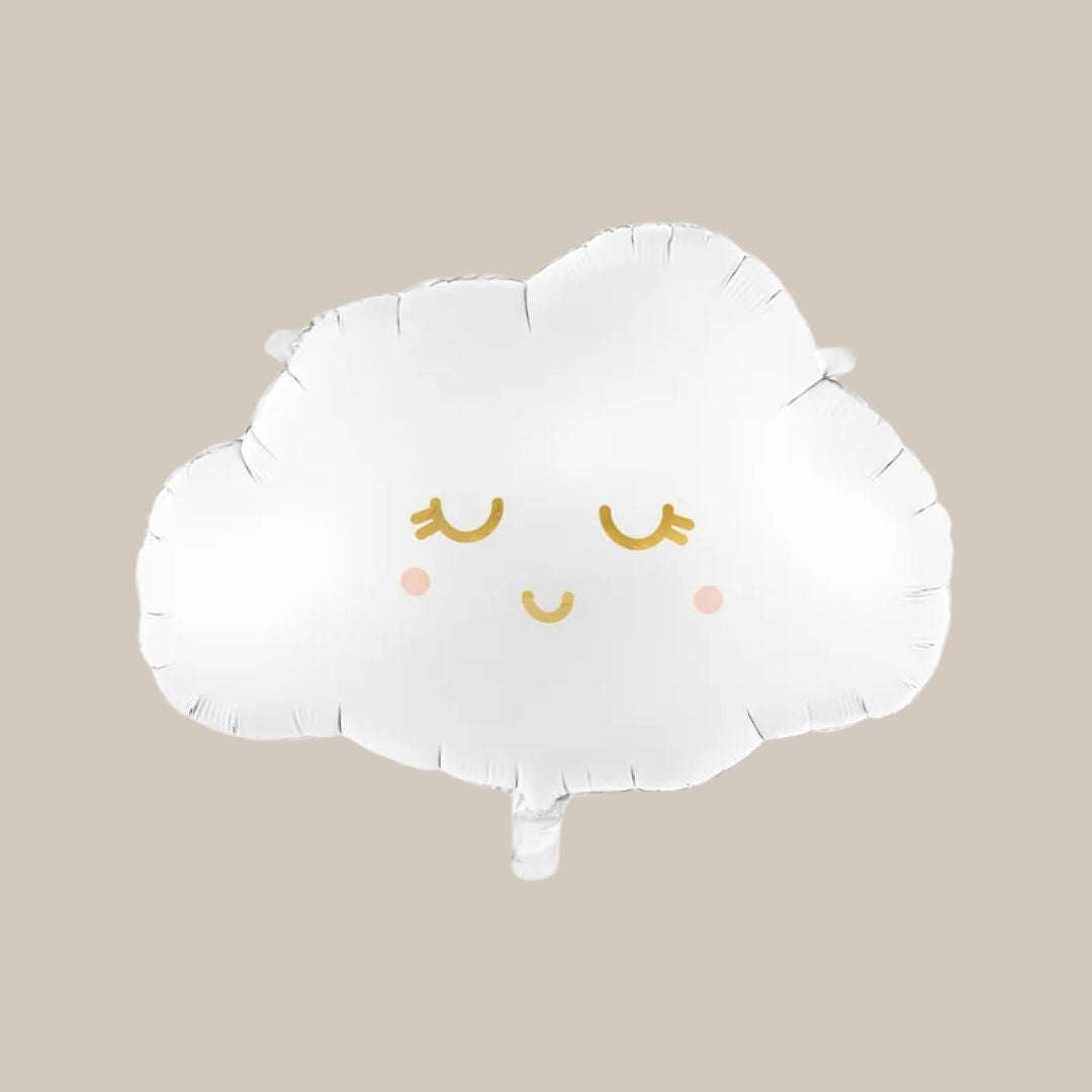 White Matte Cloud Balloon