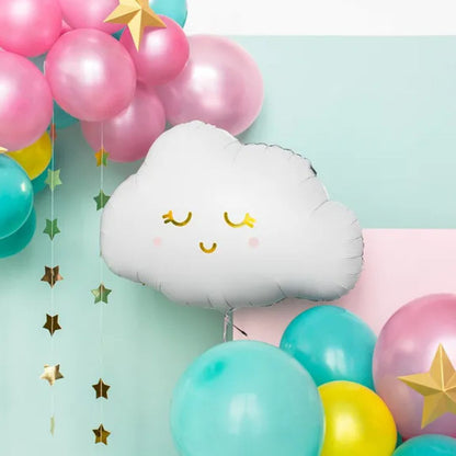 White Matte Cloud Balloon