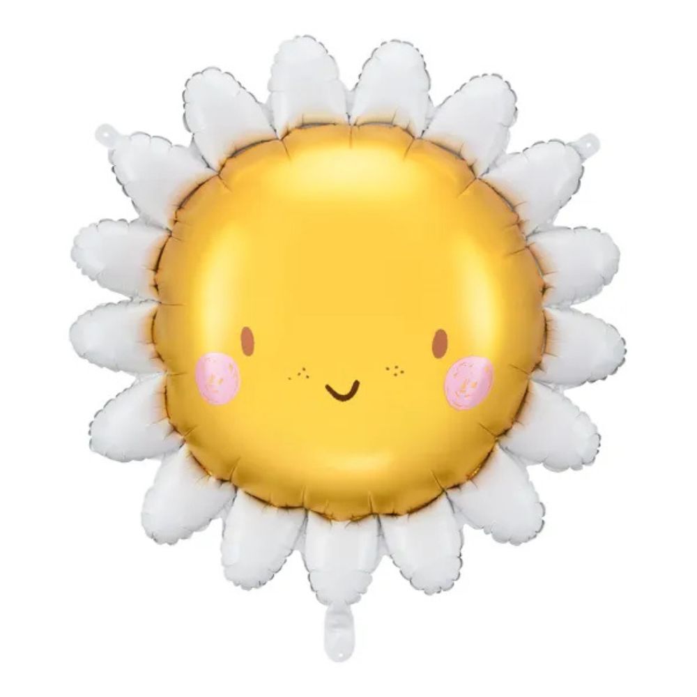 Metallic Sun Balloon 90 cm - Suitable for Air and Helium
