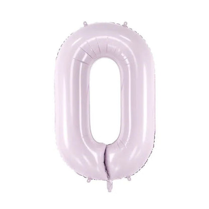 Globo Foil Número Lila 72 cm - Apto para Aire y Helio