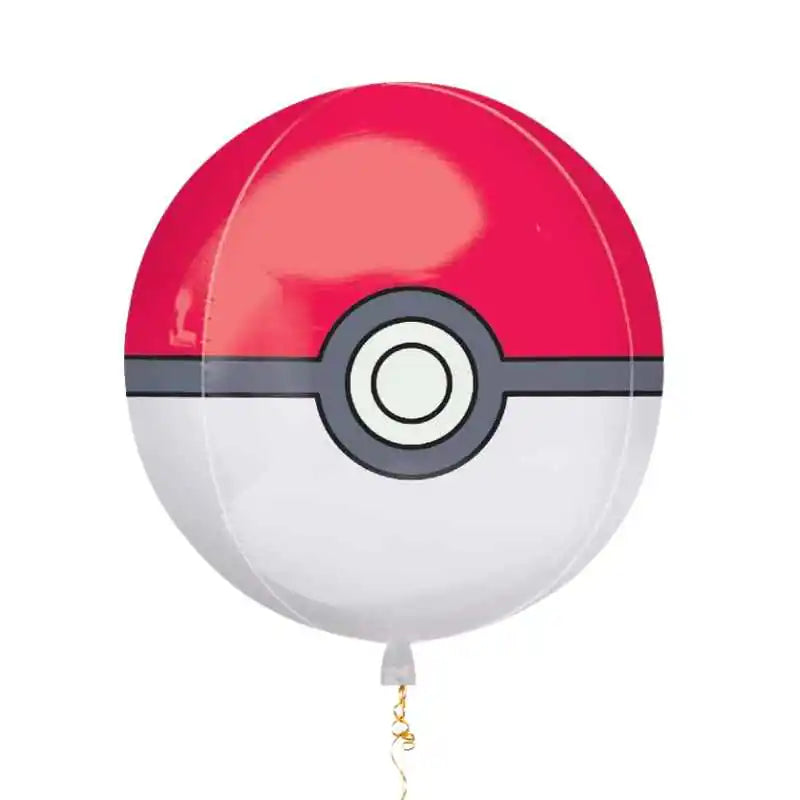 Globo Orbz Foil Poké Ball Pokémon 63 cm – Aire o Helio - Narosa Sweet Party Barcelona