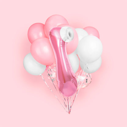 Globo de 81 cm apto aire y helio para decoración de despedidas