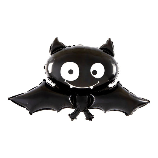 Decoración Halloween con globo de aluminio murciélago