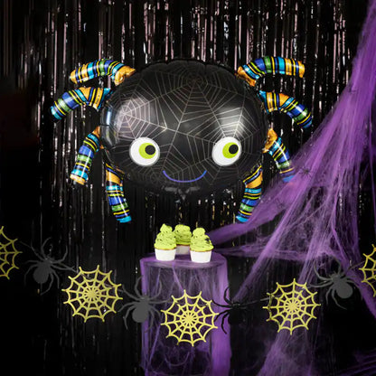 Globo Halloween simpático con patas de colores.