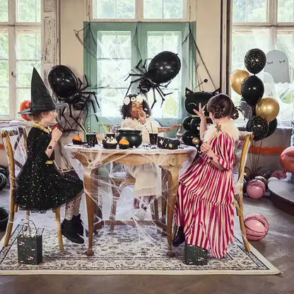 Decoración Halloween con globo brillante gigante.

