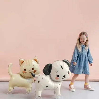 Globo Foil Gato con Ruedas 61x65 cm – Apto Aire - Narosa Sweet Party Barcelona