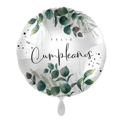 Globo Foil Green Magic Wishes – Feliz Cumpleaños 45 cm - Narosa Sweet Party Barcelona