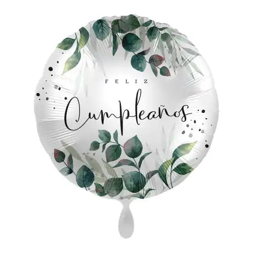Globo Foil Green Magic Wishes – Feliz Cumpleaños 45 cm - Narosa Sweet Party Barcelona