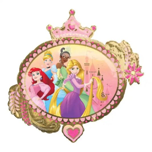 Globo Foil Princesas Disney 26 cm – Aire o Helio - Narosa Sweet Party Barcelona