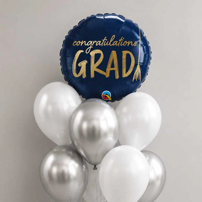 Globo 18" Felicidades con Borla Dorada - Narosa Sweet Party Barcelona