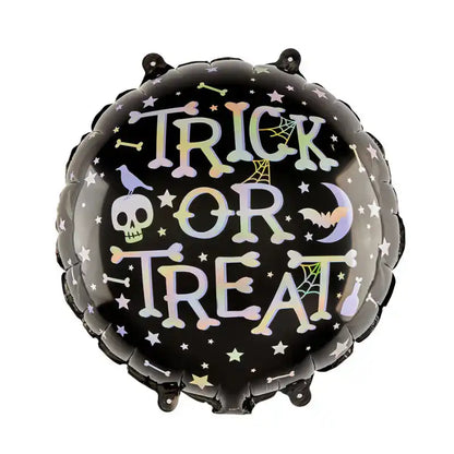 Globo de aluminio Halloween "Truco o trato" 45 cm - Narosa Sweet Party Barcelona