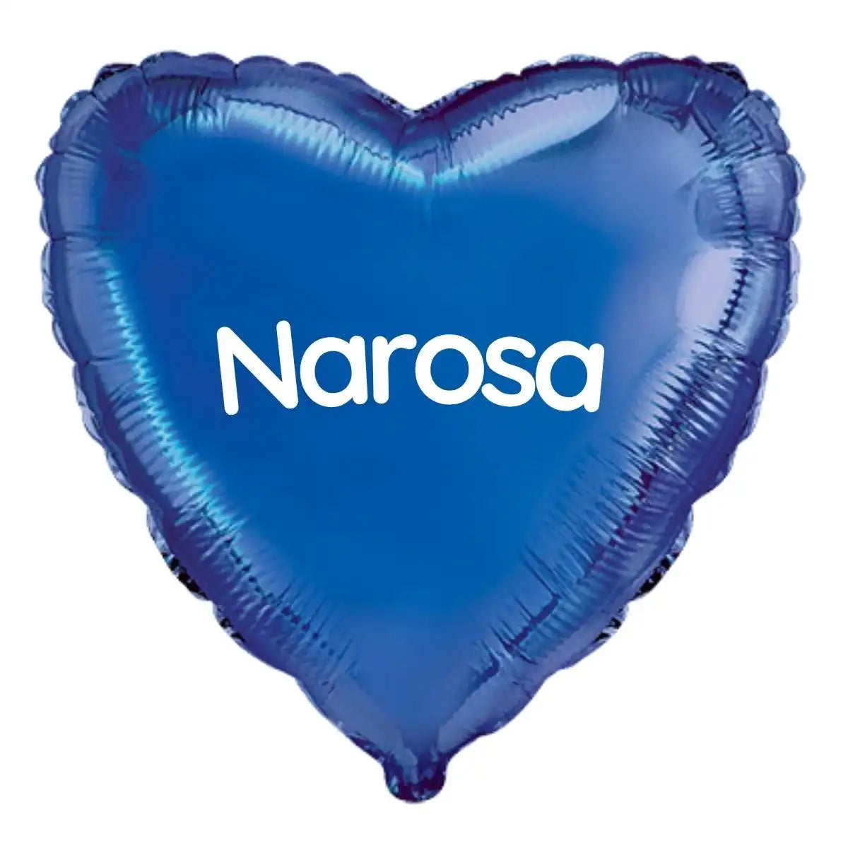 Globo Helio Personalizado con Nombre o Mensaje - Globo Forma de Corazón o Estrella