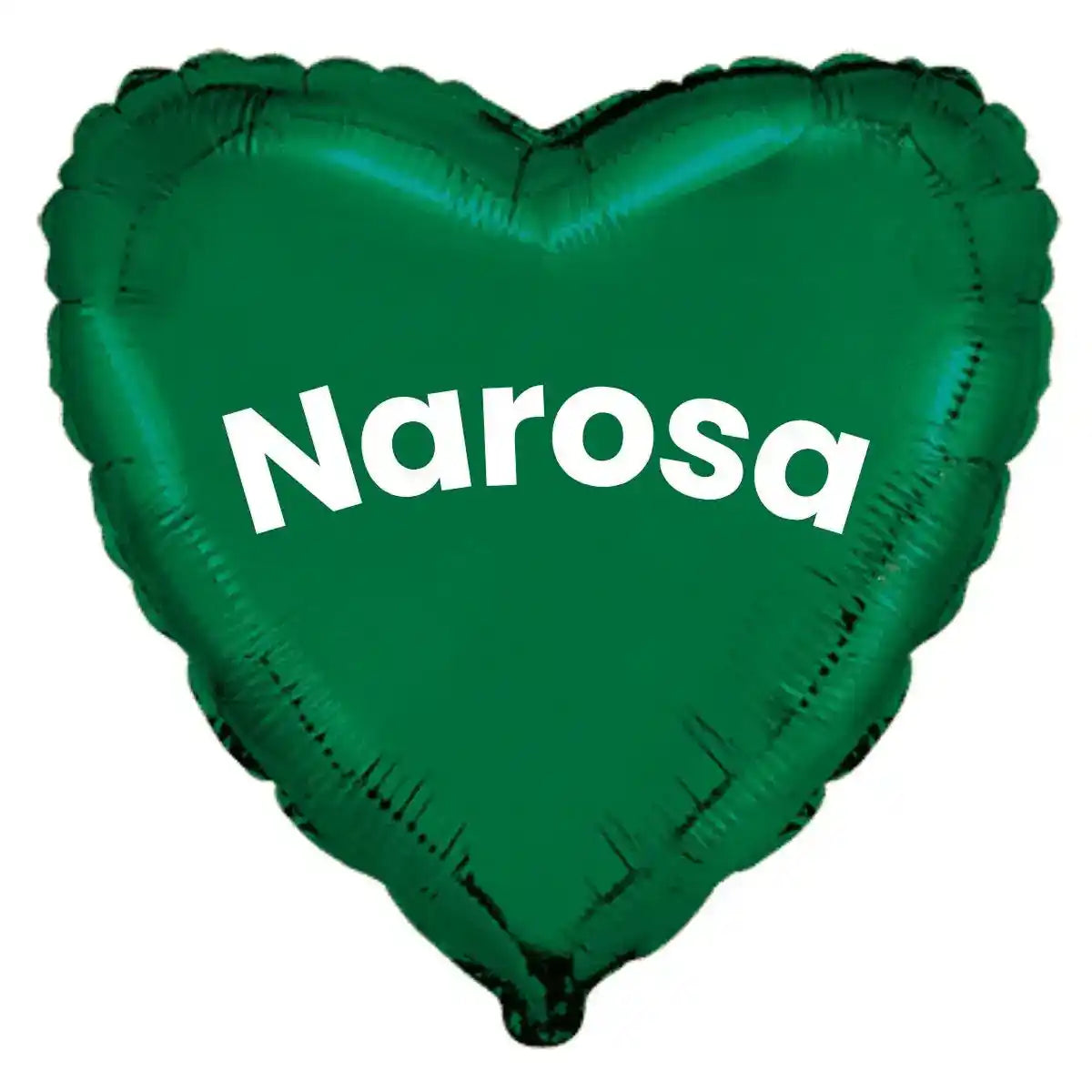Globo con Nombre o Mensaje -  Corazón o Estrella