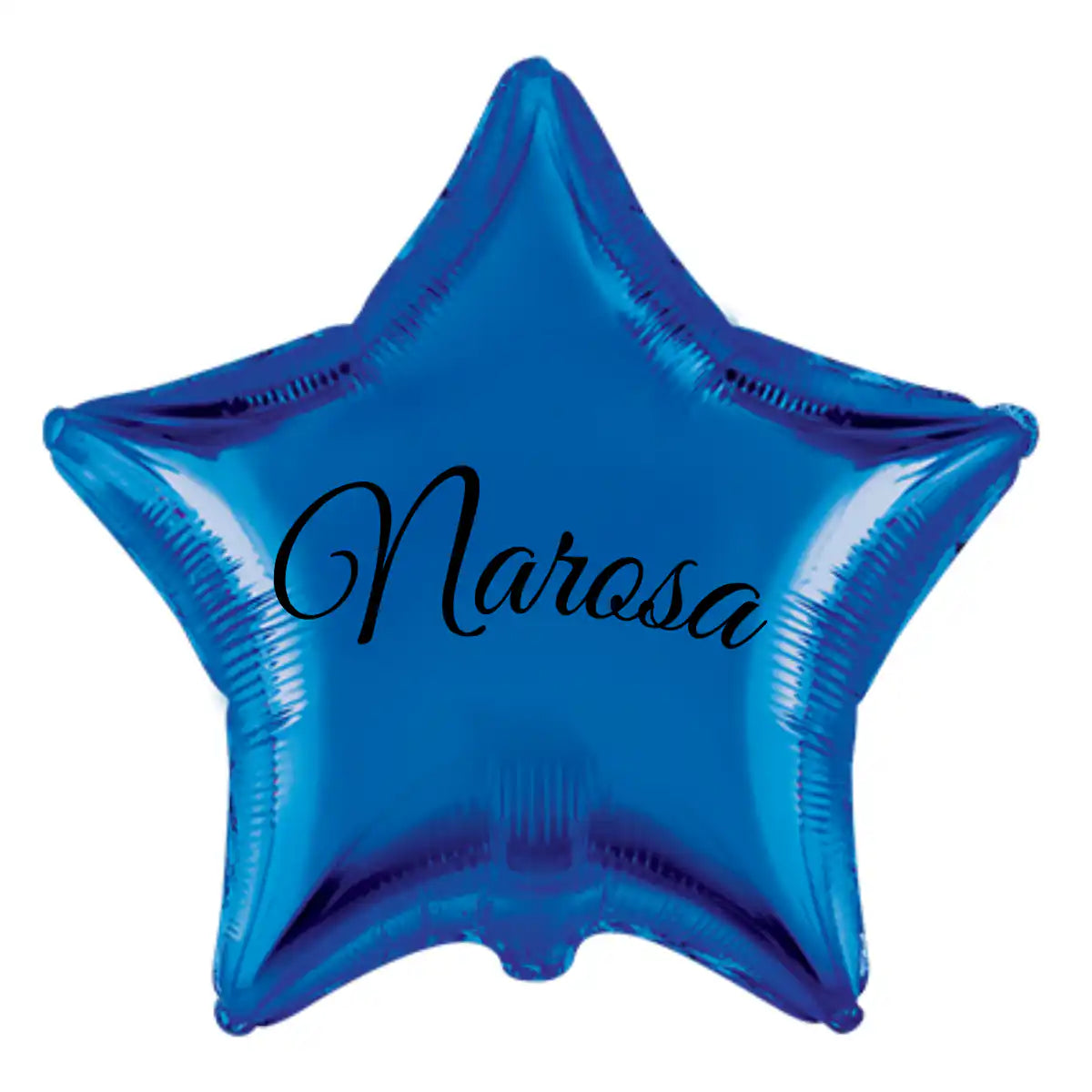 Globo con Nombre o Mensaje -  Corazón o Estrella