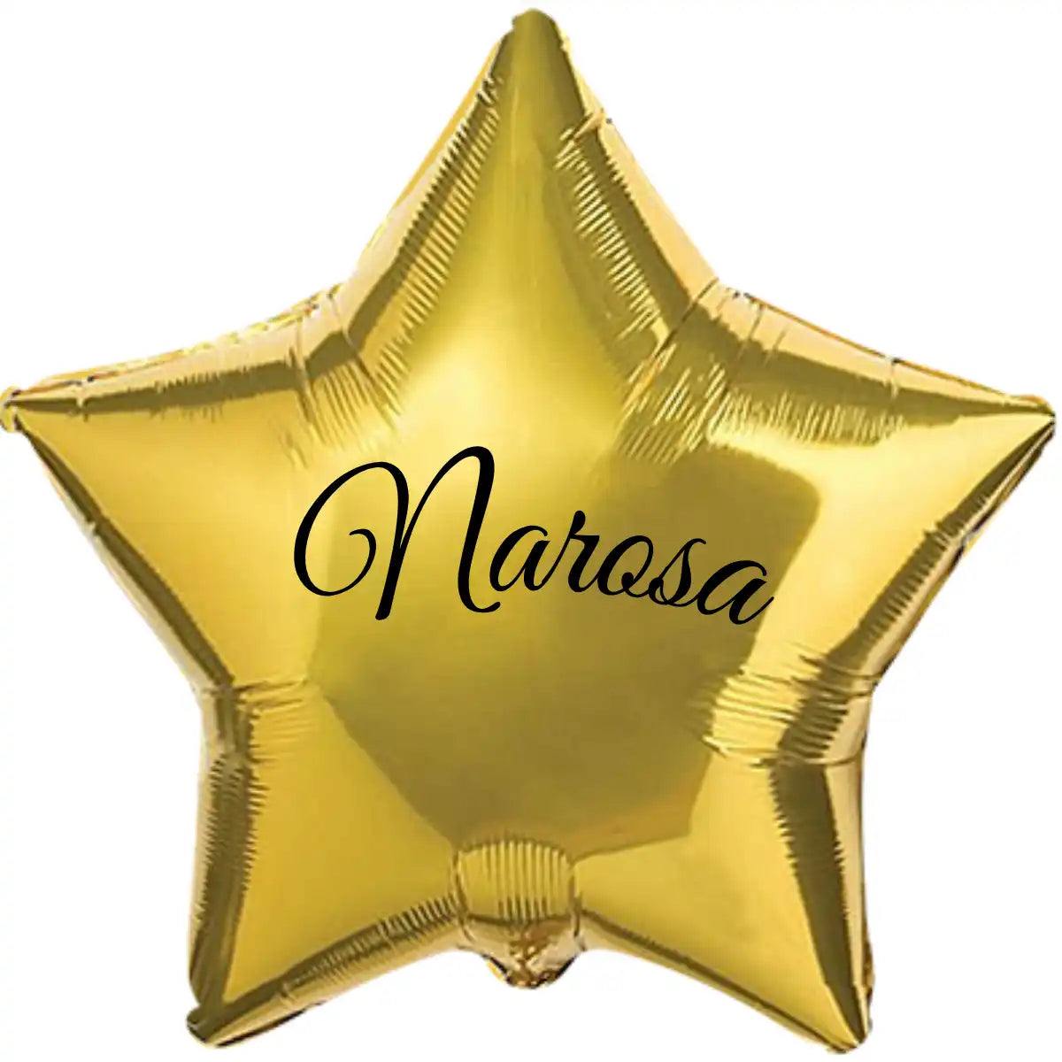 Globo Helio Personalizado con Nombre o Mensaje - Globo Forma de Corazón o Estrella