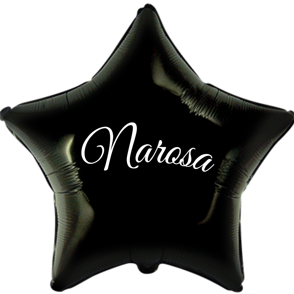 Globo Helio Personalizado con Nombre o Mensaje - Globo Forma de Corazón o Estrella
