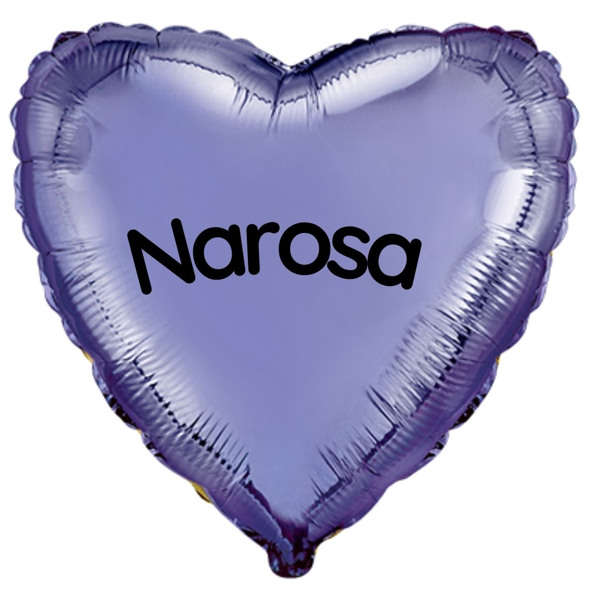 Globo Helio Personalizado con Nombre o Mensaje - Globo Forma de Corazón o Estrella
