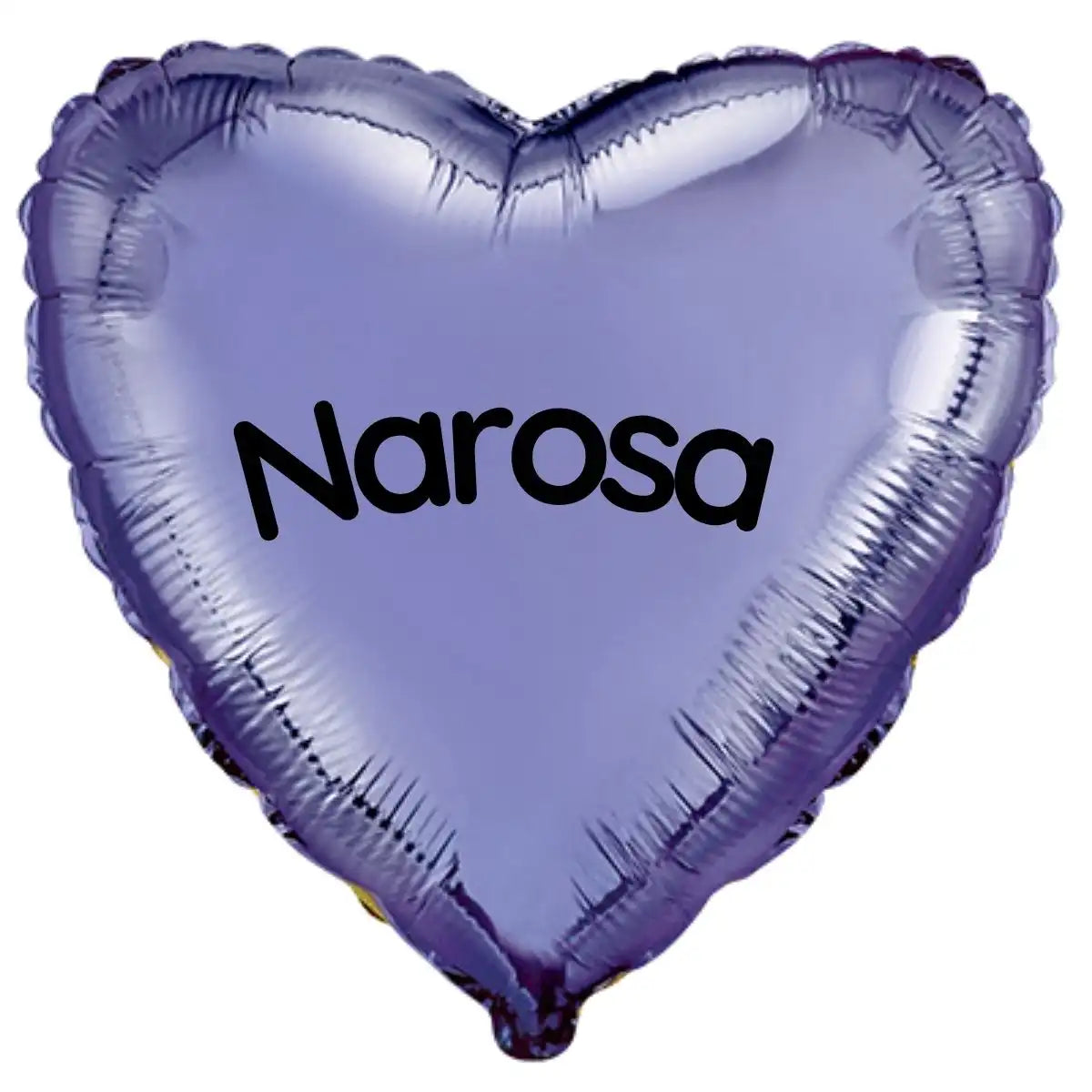 Globo Helio Personalizado con Nombre o Mensaje - Globo Forma de Corazón o Estrella