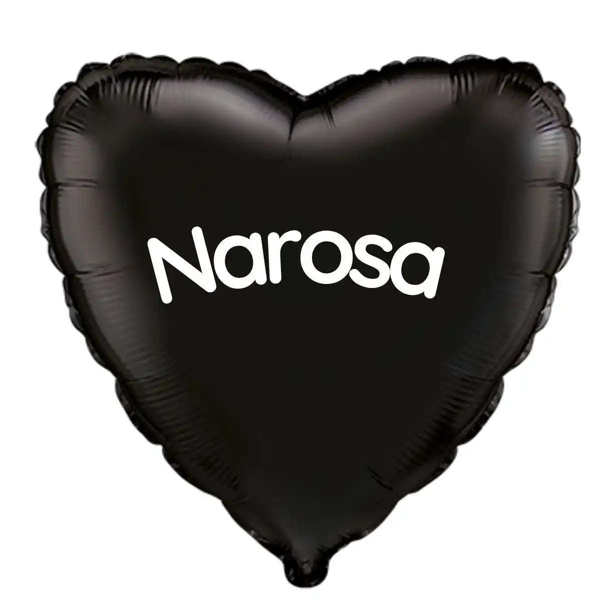 Globo Helio Personalizado con Nombre o Mensaje - Globo Forma de Corazón o Estrella