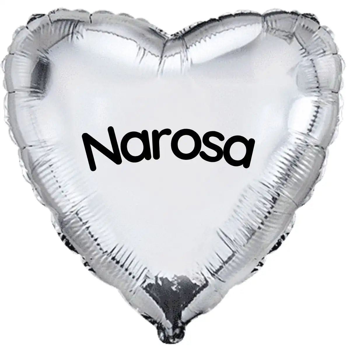 Globo Helio Personalizado con Nombre o Mensaje - Globo Forma de Corazón o Estrella