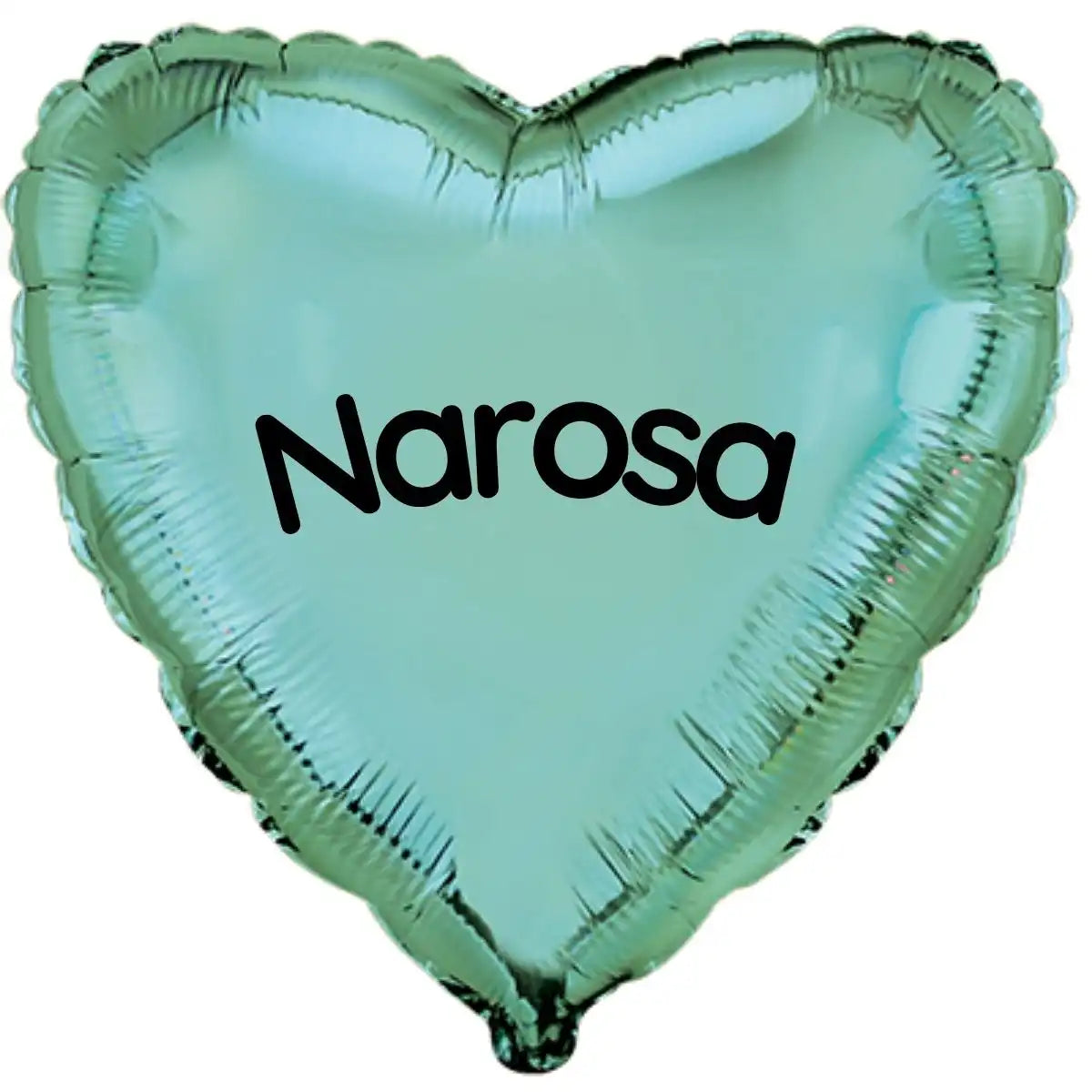 Globo Helio Personalizado con Nombre o Mensaje - Globo Forma de Corazón o Estrella