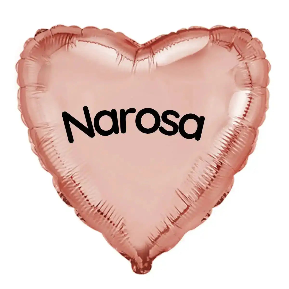 Globo con Nombre o Mensaje -  Corazón o Estrella