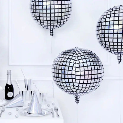 Globo de Aluminio Bola de Discoteca 40 cm – Efecto Holográfico - Narosa Sweet Party Barcelona
