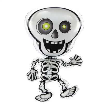 Globo de aluminio Esqueleto feliz Halloween 47x81 cm - Narosa Sweet Party Barcelona