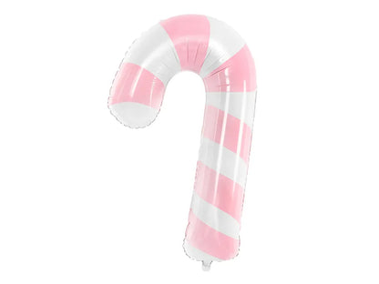 Candy Cane Foil Balloon, 50x82 cm Pink or Red