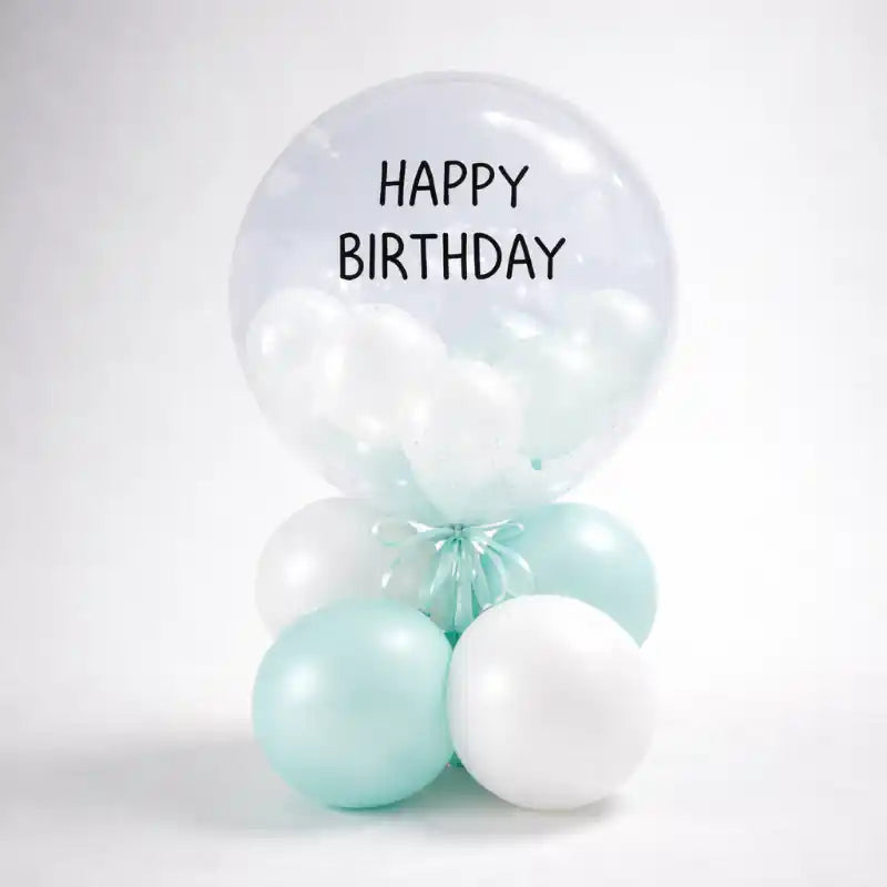 Globo agua personalizable con nombre o mensaje. NO helio