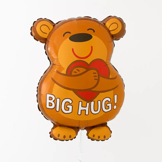 Globo Aluminio Oso Big Hug 71 cm – Decoración Infantil - Narosa Sweet Party Barcelona
