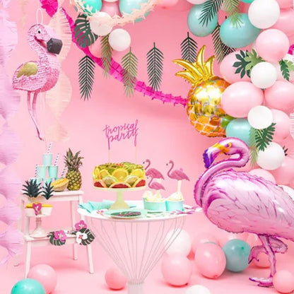 Globo de Aluminio Flamenco Rosa 70x95 cm – Tropical y Divertido
