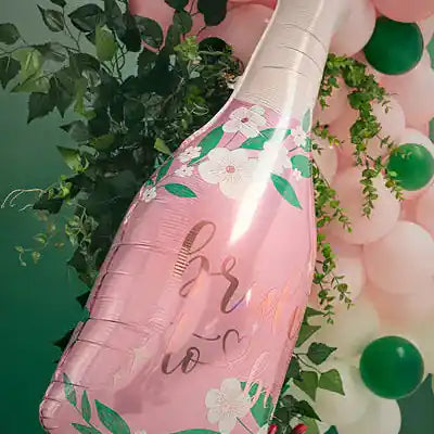 Globo de aluminio Botella Novia  49,5x108,5cm - Narosa Sweet Party Barcelona