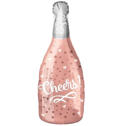 Champagne Cheers Aluminum Balloon 49x98 cm 