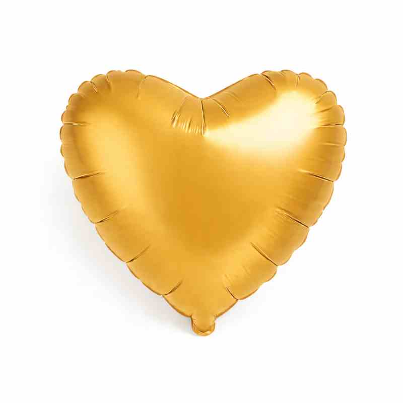 Globo Corazón 45 cm - Apto  Helio o Aire - Personalizable